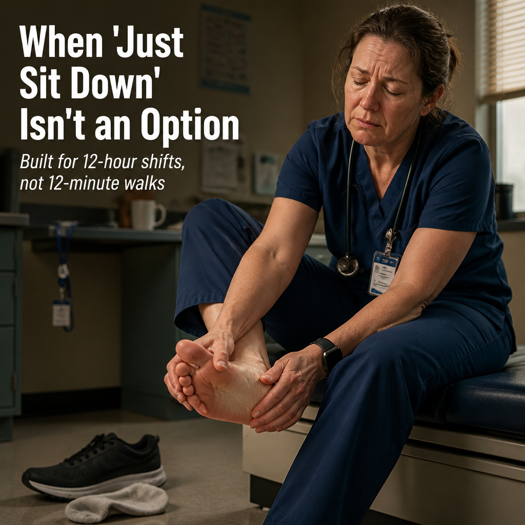 SolaraStep™ — Relieve Aching Feet & Arch Pain with Acupressure Cushion Support