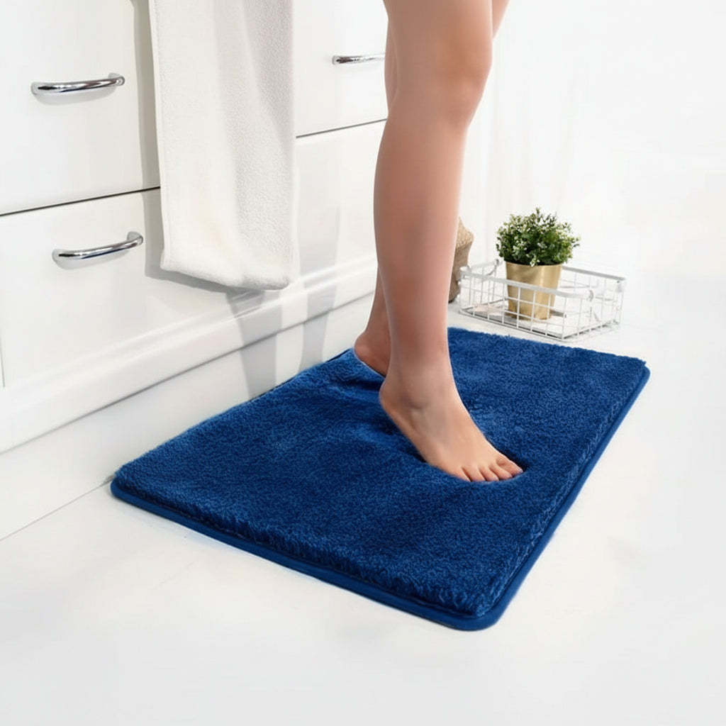 Plush and Super Absorbent Bathroom Rug