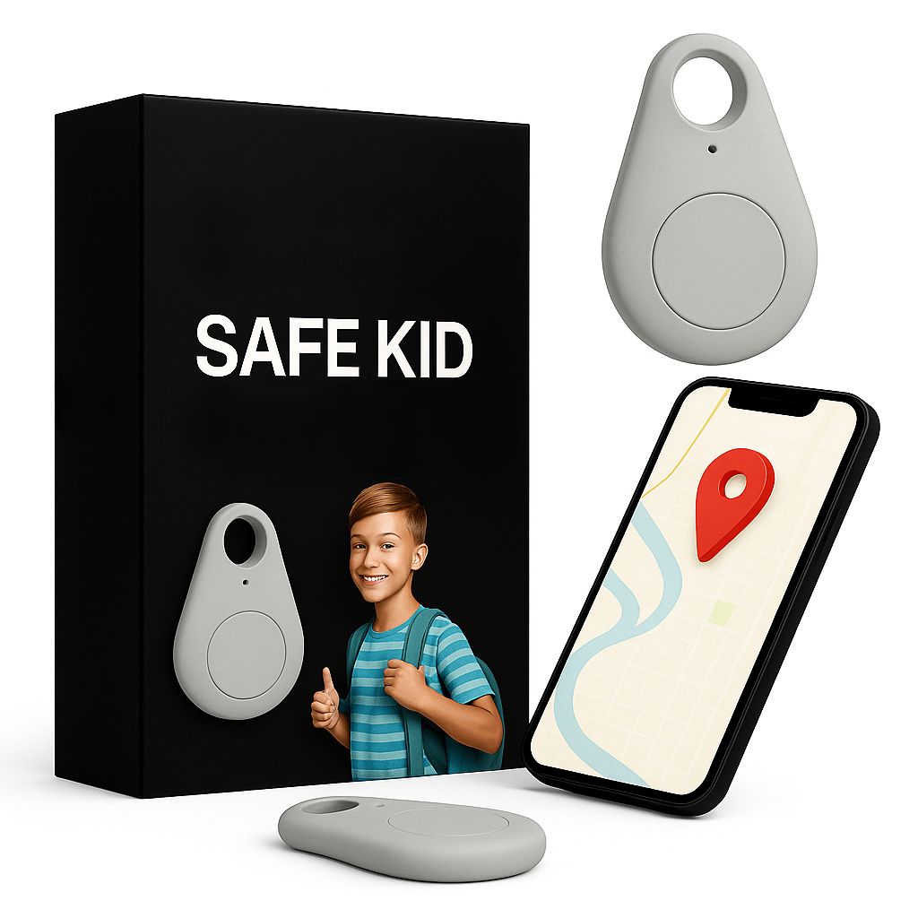 Child SafeGuard GPS Tracker with Live Tracking & Emergency Alerts