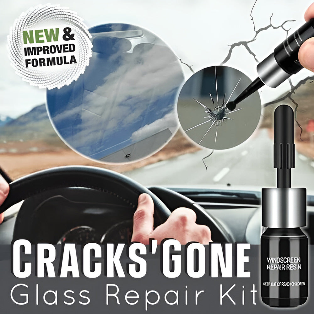GlaciBond™ — Instantly Restore Crystal-Clear, Crack-Proof Glass and Save Big