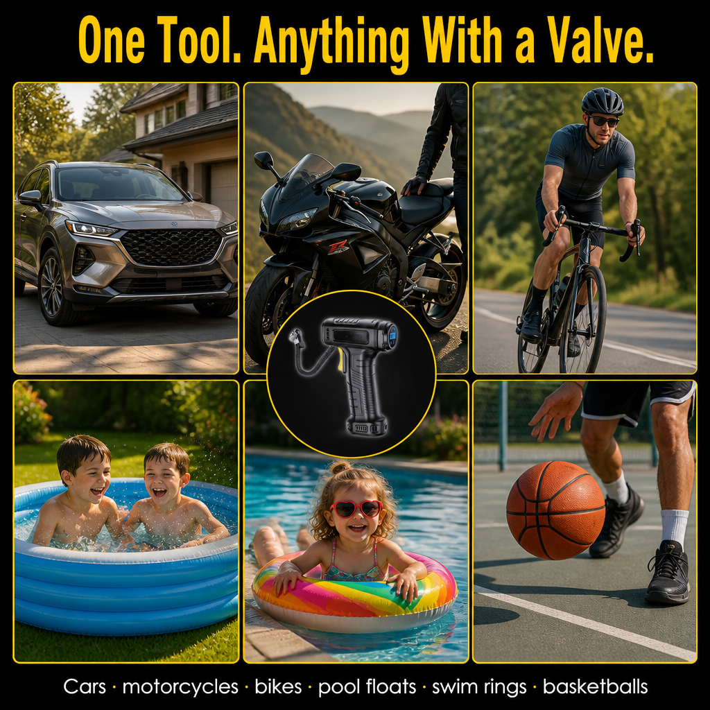 BlazeAir™ — Fill Any Tire on Any Roadside in Less Than 4 Minutes