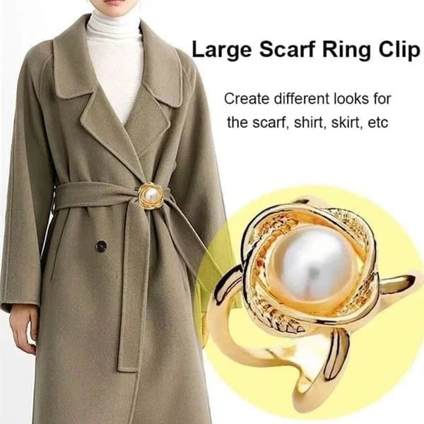 LumiPearl™ Ring Clip — Elevate Your Style with Timeless Elegance and Effortless Charm