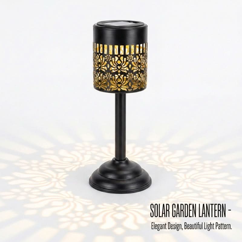 Solar-Powered LED Garden Lamp in Peony Flower Design for Outdoor Use