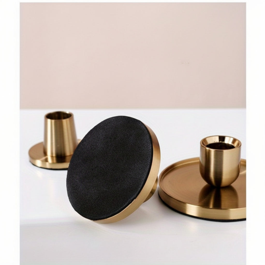 Sleek Black Candle Holder – Perfect for Modern Interiors