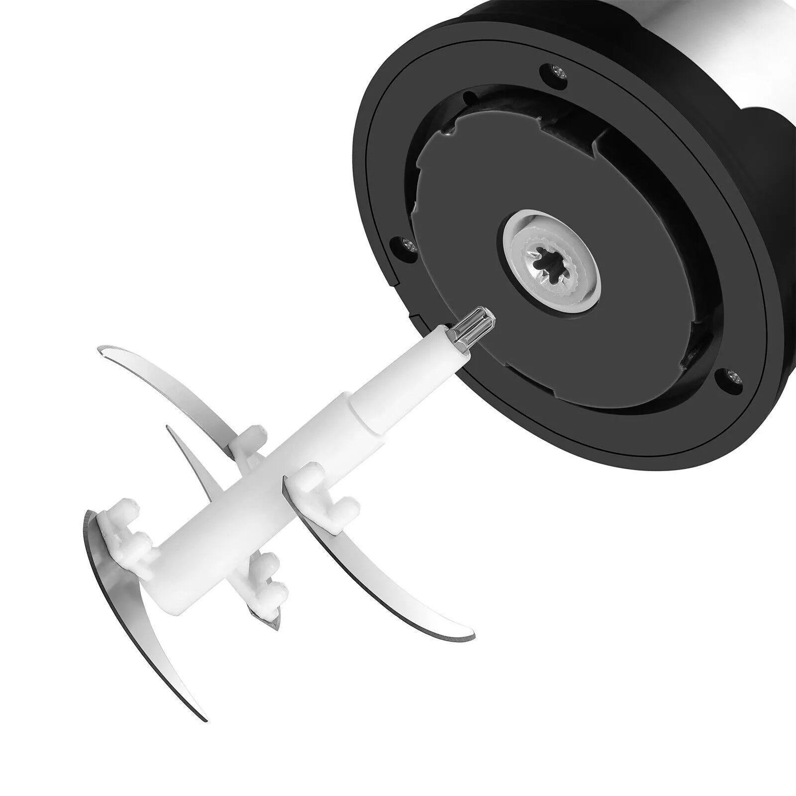 2L Meal Prep Chopper with 300W Motor and Precision Blades