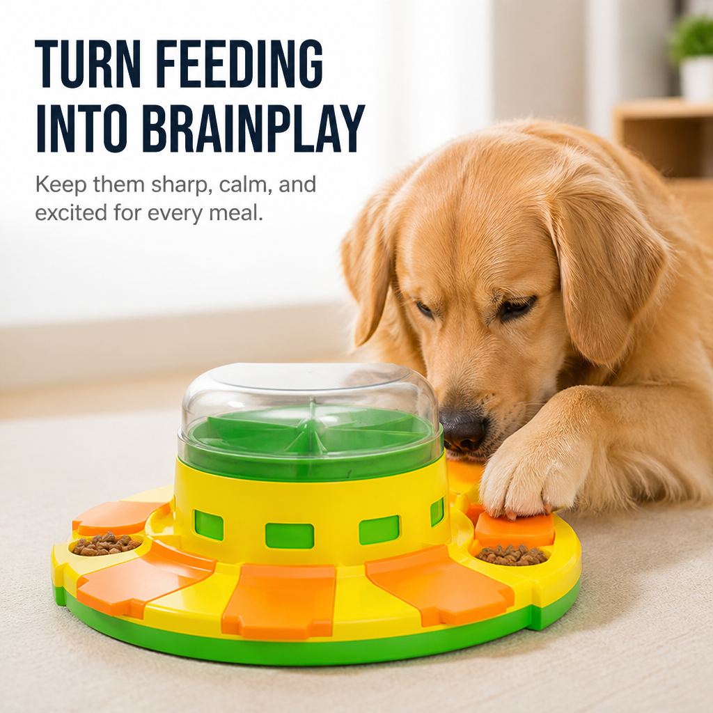 BrainBite™ — Ignite Your Dog’s Brain, Calm Their Mind, and Make Every Meal Pure Joy