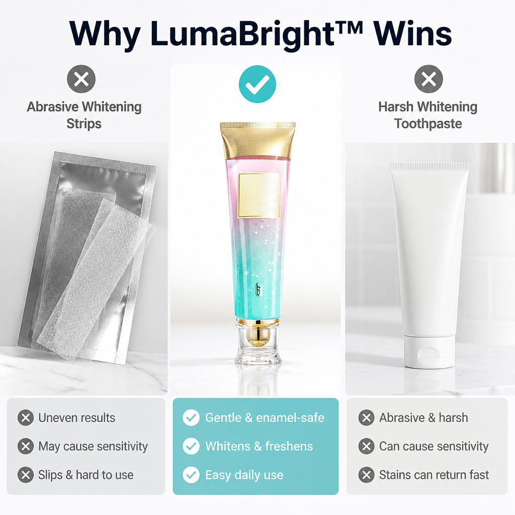 LumaBright™ — Dazzle with a Sensitivity-Free Smile and All-Day Fresh Breath