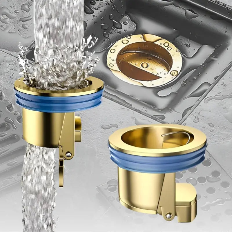 Set of 3 Drain Stoppers – Effectively Prevents Odors and Blockages