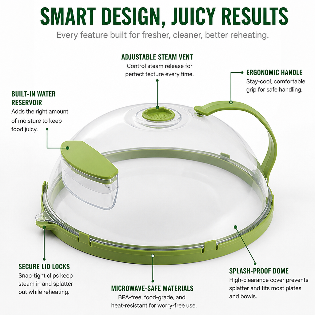HydroSavor™ — Bring Leftovers Back to Life with Juicy, Mess-Free Perfection
