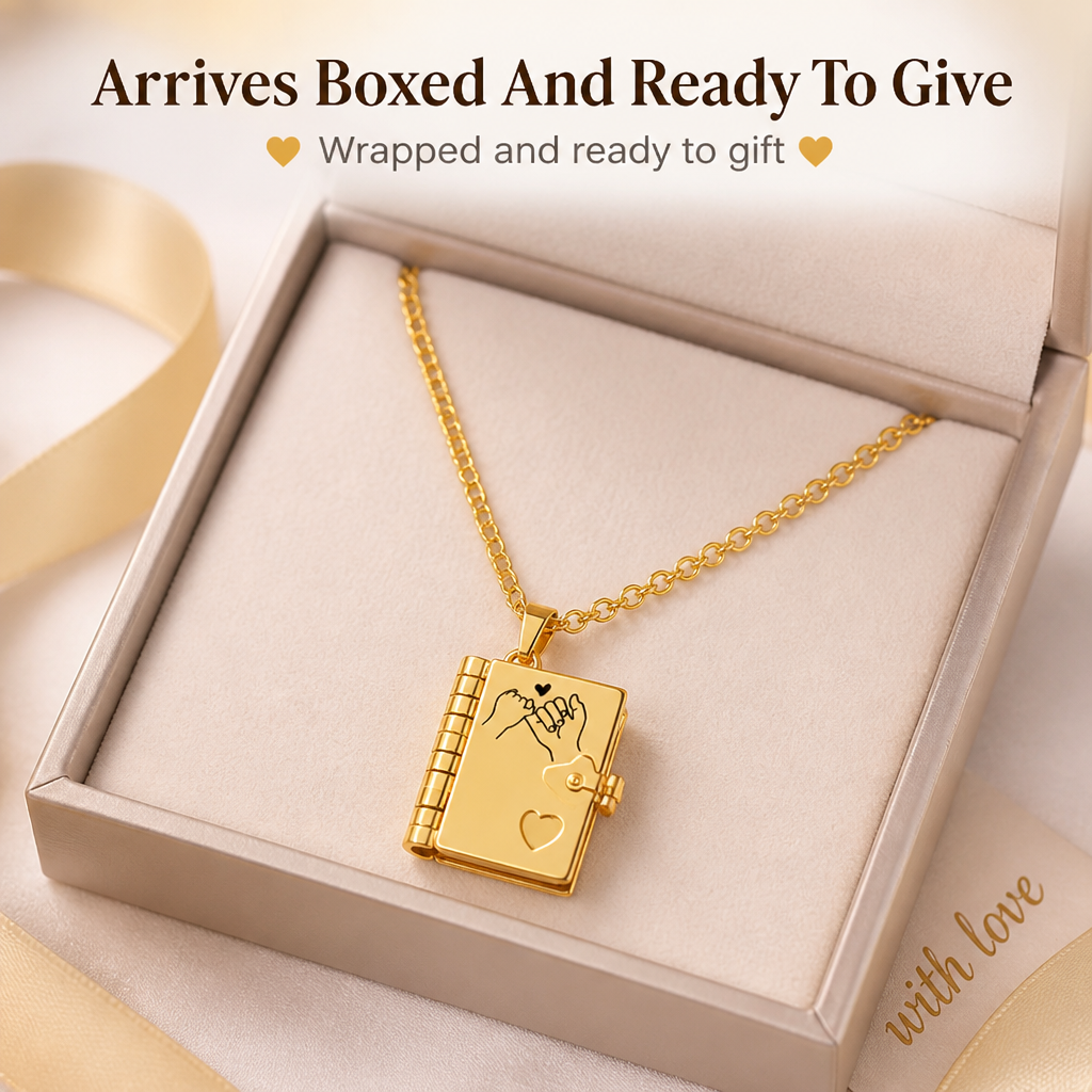 EverBond™ Necklace — Keep Your Daughter’s Heart Wrapped in Unbreakable Love Every Day