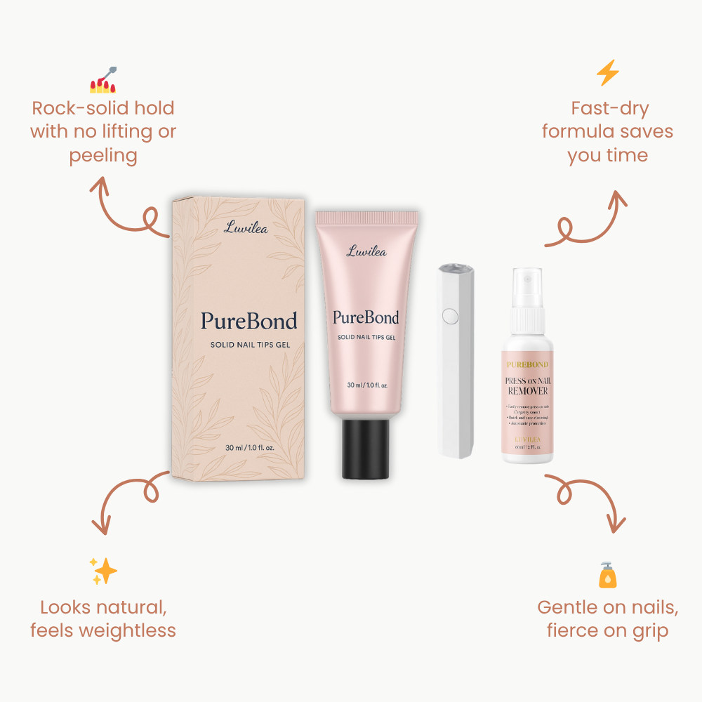 PureBond™ Gel — Unshakable Nails That Keep You Confident All Week