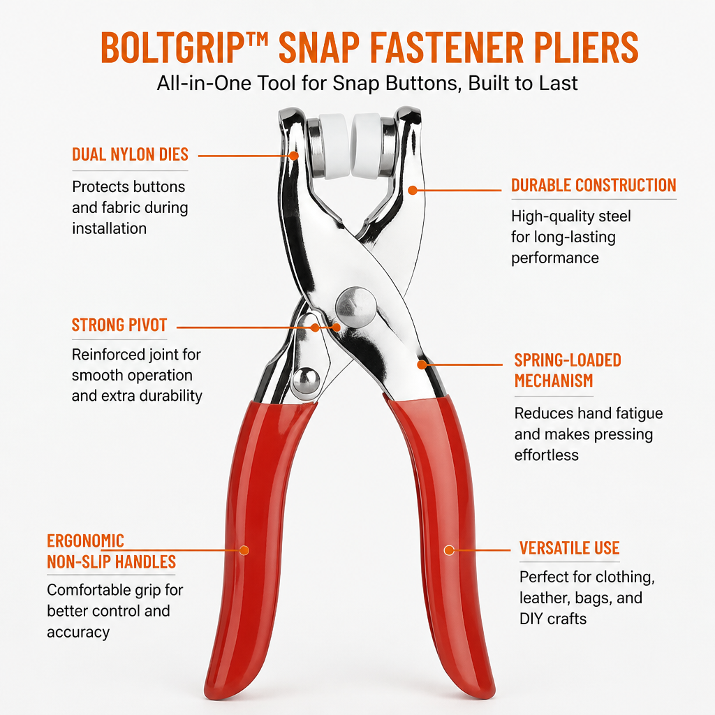 BoltGrip™ — Snap On Strong, Repair Fast, and Never Worry Again