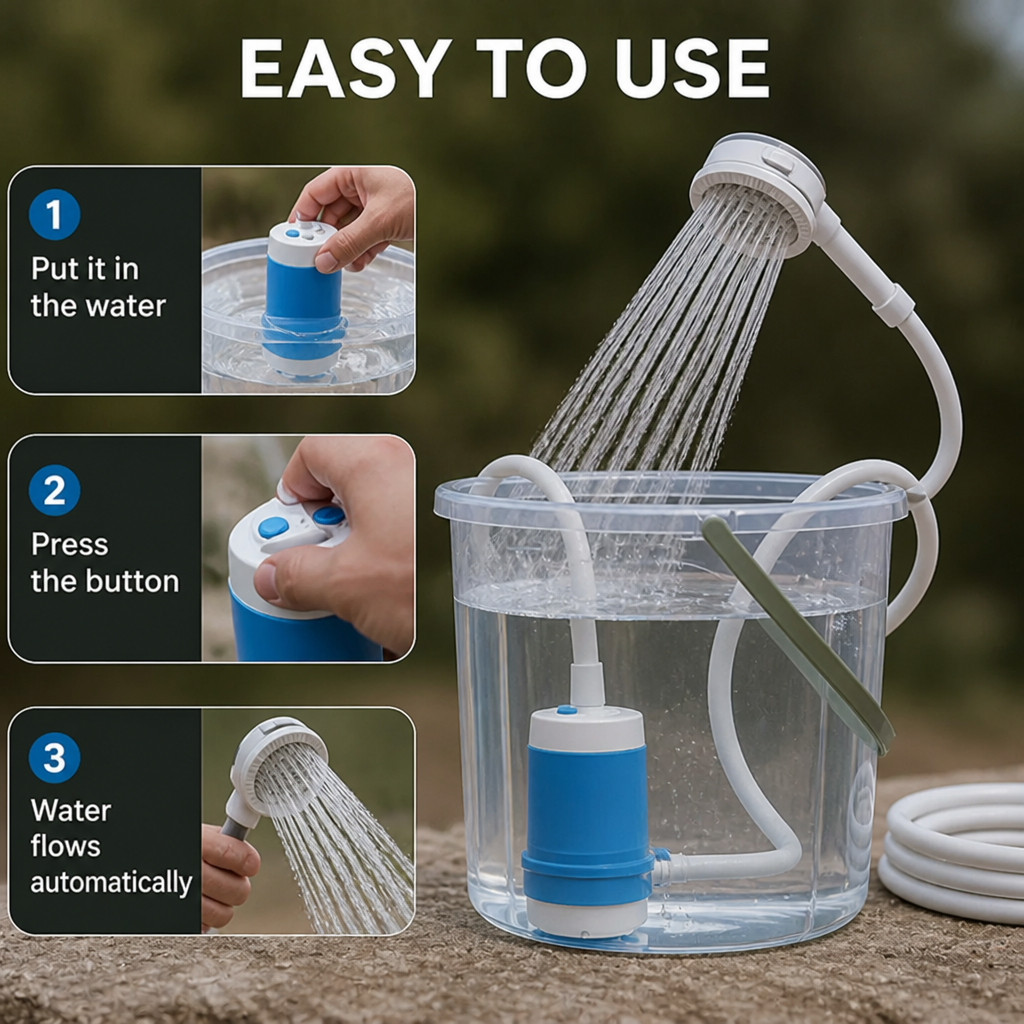AquaSwift™ — Unleash Effortless Water Power Wherever Life Takes You