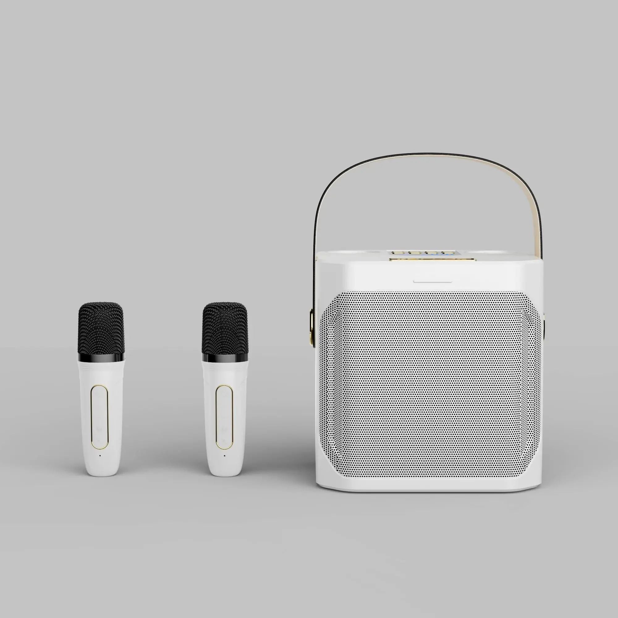 Ultimate Wireless Karaoke Speaker with Dual Mics & Surround Sound