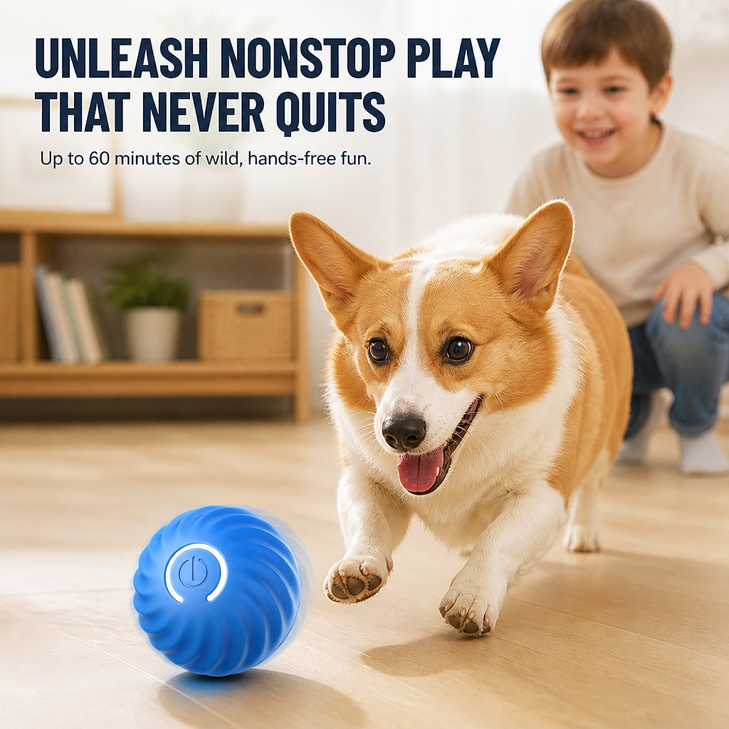 FierceTail™ — Unleash Your Dog’s Wild Energy for Hour-Long, Hands-Free Play