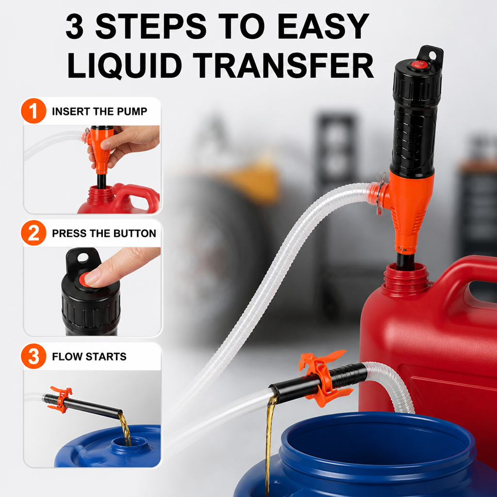 HydraFlow™ — Effortless, Mess-Free Liquid Transfers Wherever You Go