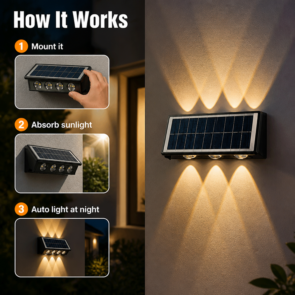 SolaraBeam™ — Wrap Your Garden in Effortless, Warm Solar Glow Every Night