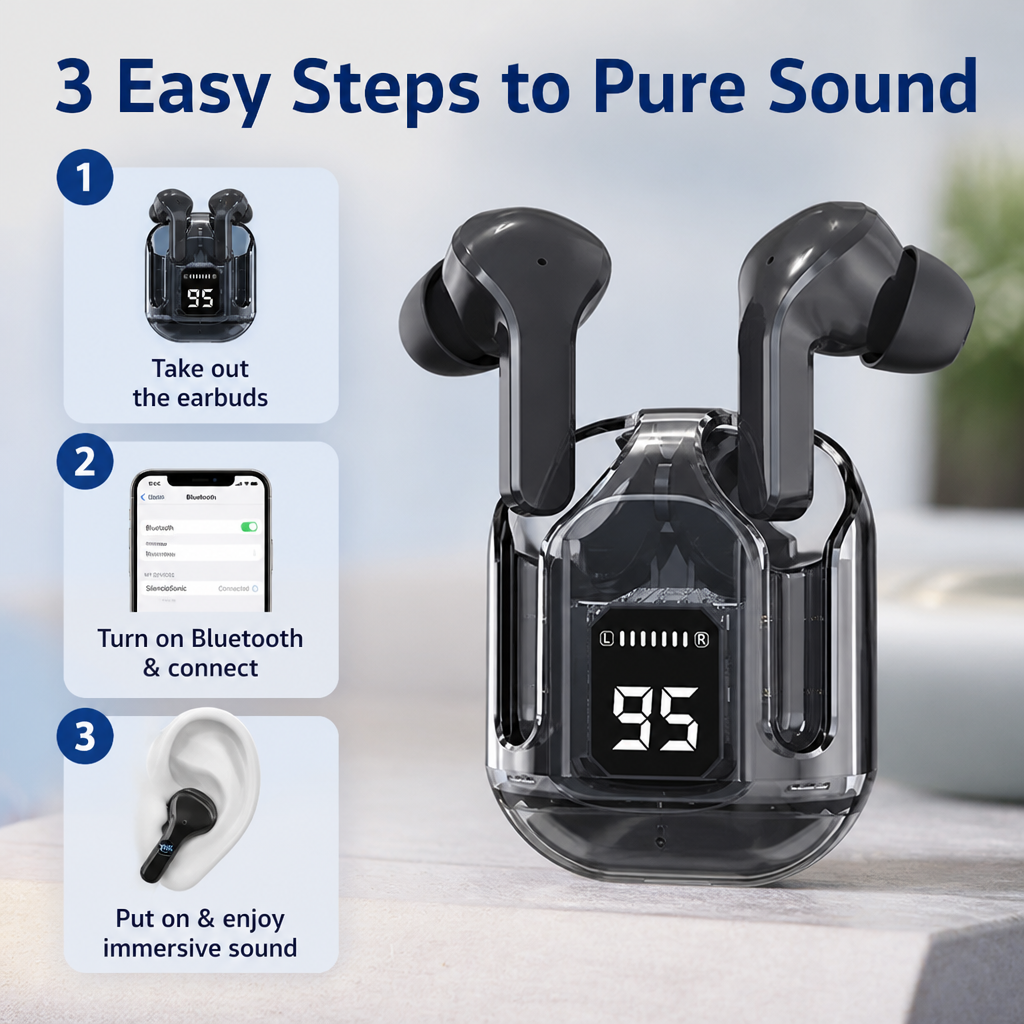 SilencioSonic™ — Lose Noise, Find Pure Sound Bliss Wherever You Go