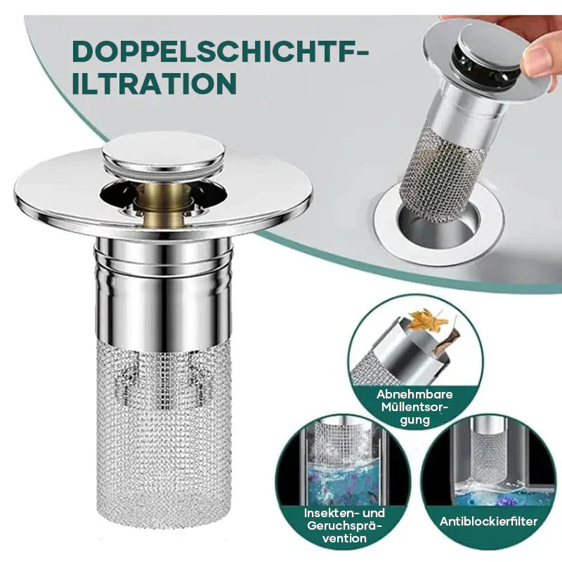 Ultimate Drain Protector | Stainless Steel Hair Catcher