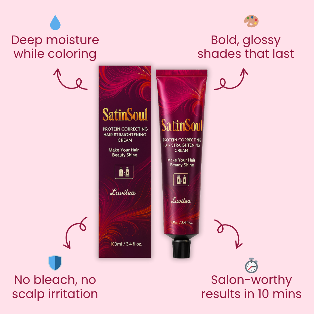 SatinSoul™ — Unleash Lasting, Damage-Free Color That Feels as Good as It Looks