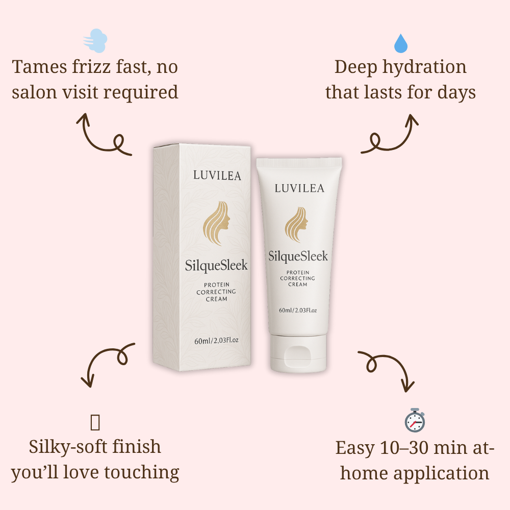 SilqueSleek™ — Instantly Tame Frizz and Unlock Silky, Head-Turning Hair