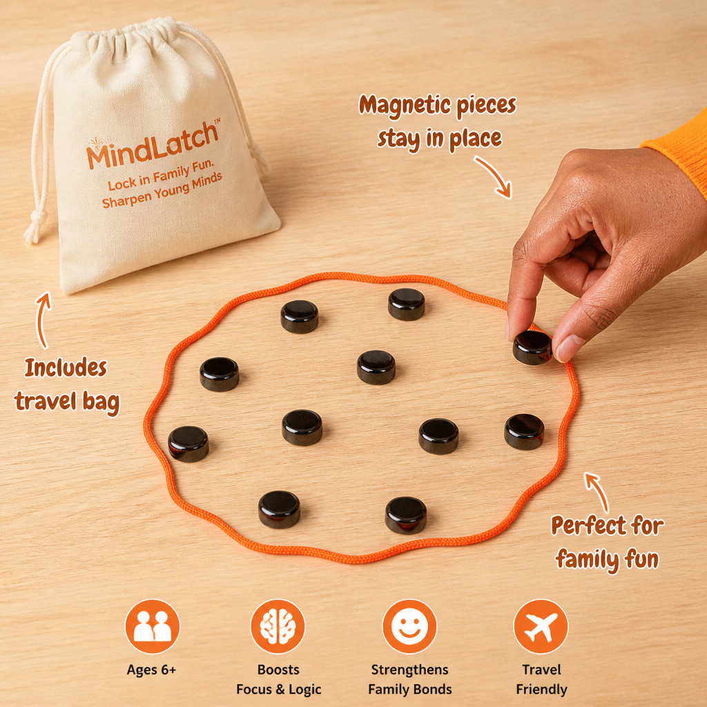 MindLatch™ — Pull the Family Off Their Screens with One Magnetic Strategy Showdown
