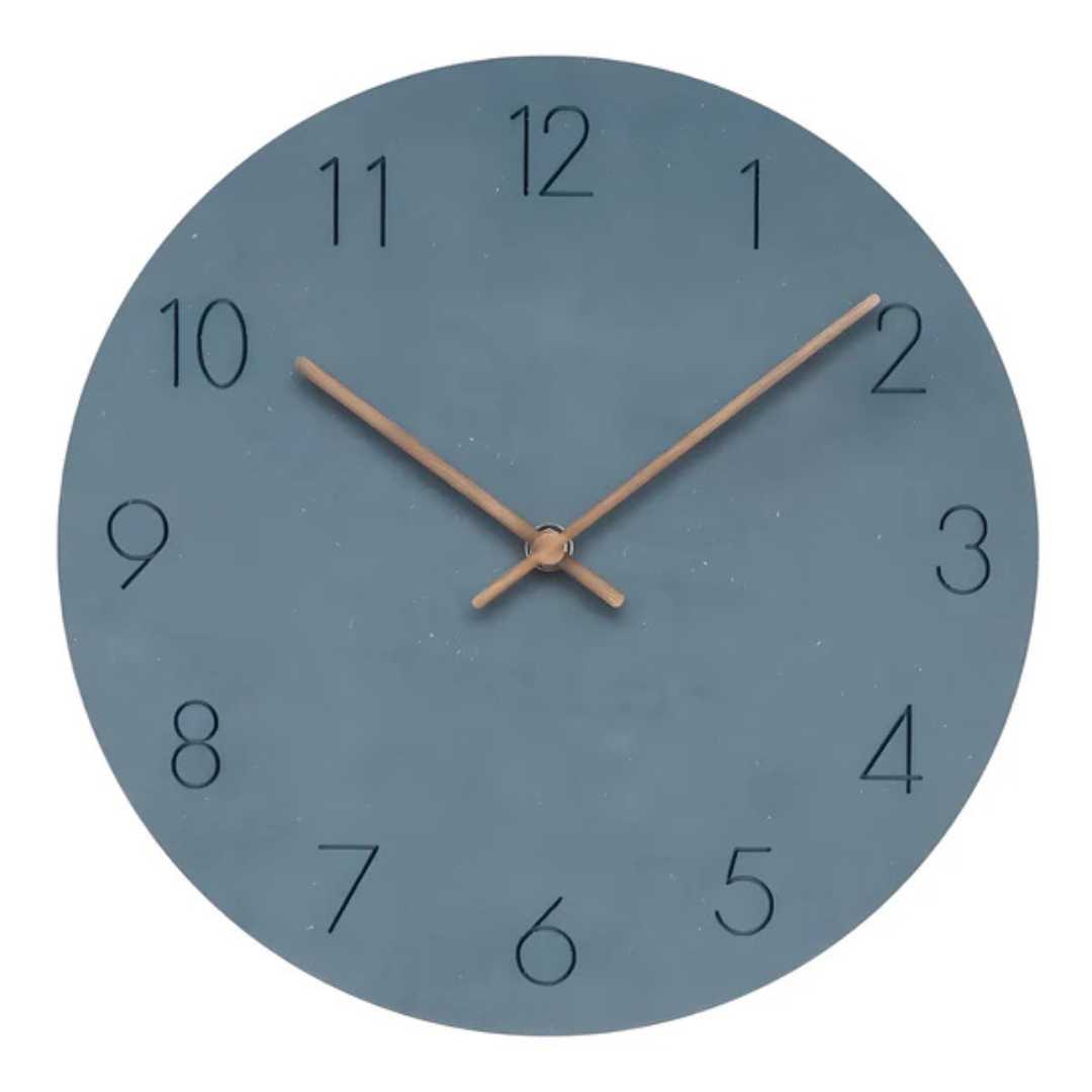 Sleek Timeless Wood Clock for Modern Spaces