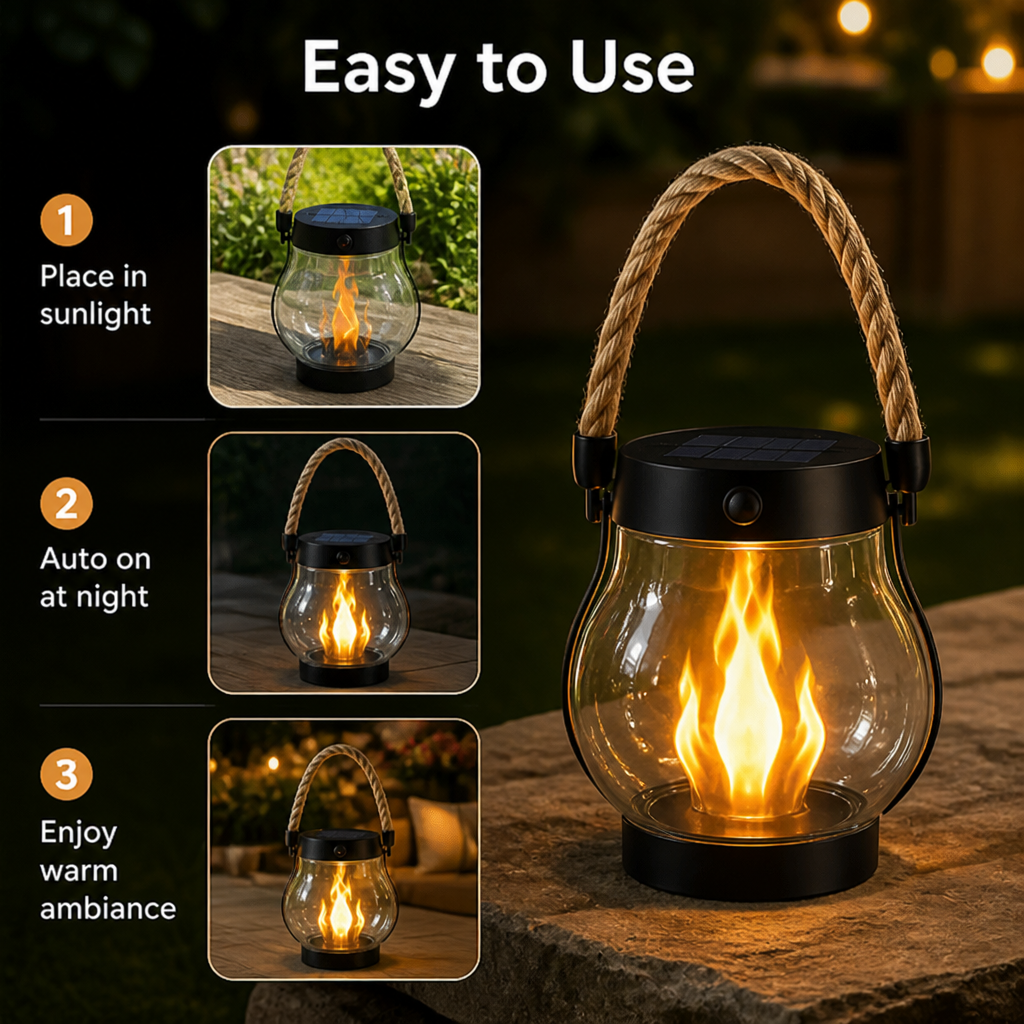 LumaFlick™ — Ignite Magical Evenings with Effortless, Cozy Glow
