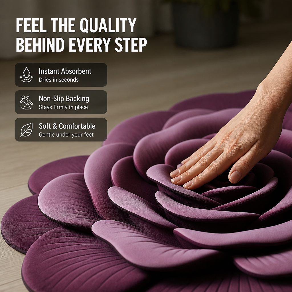 HydraGuard™ Ultra-Dry Mat — Instant Dryness and Slip-Free Safety for Every Step