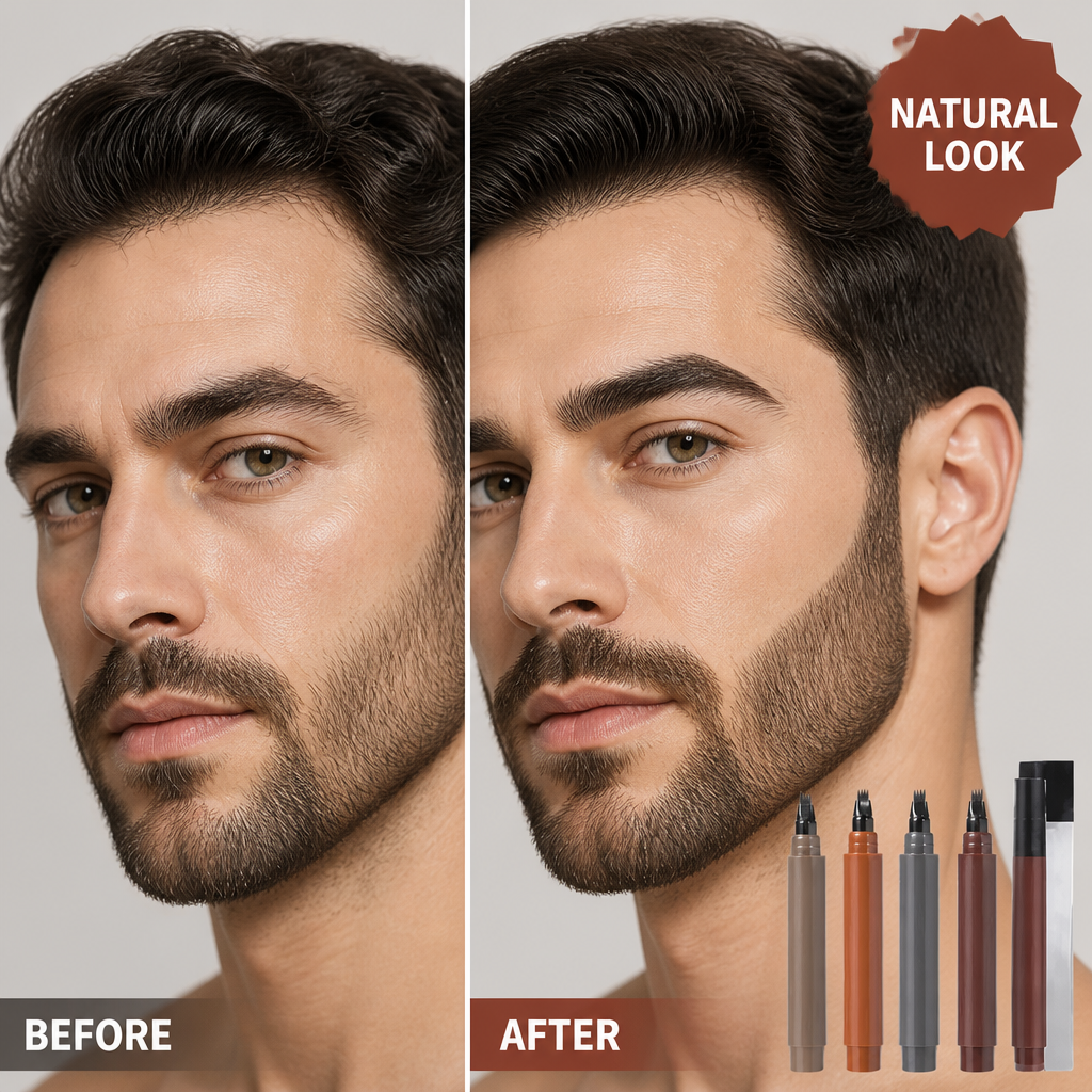 VeroEdge™ — Lock in Flawless Beard and Brow Definition That Never Fades