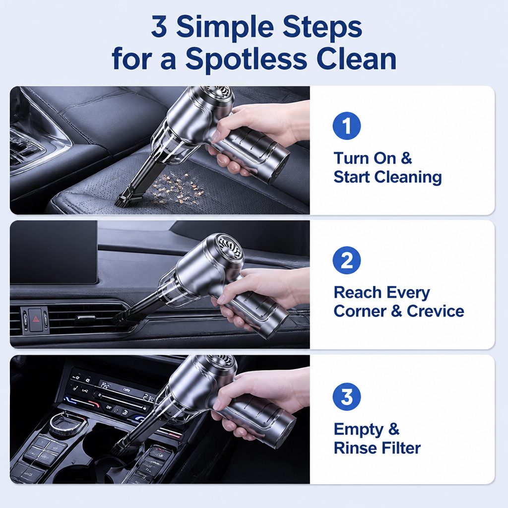 StormSweep™ — Unleash Cordless Power for a Fresh, Flawless Ride Every Time
