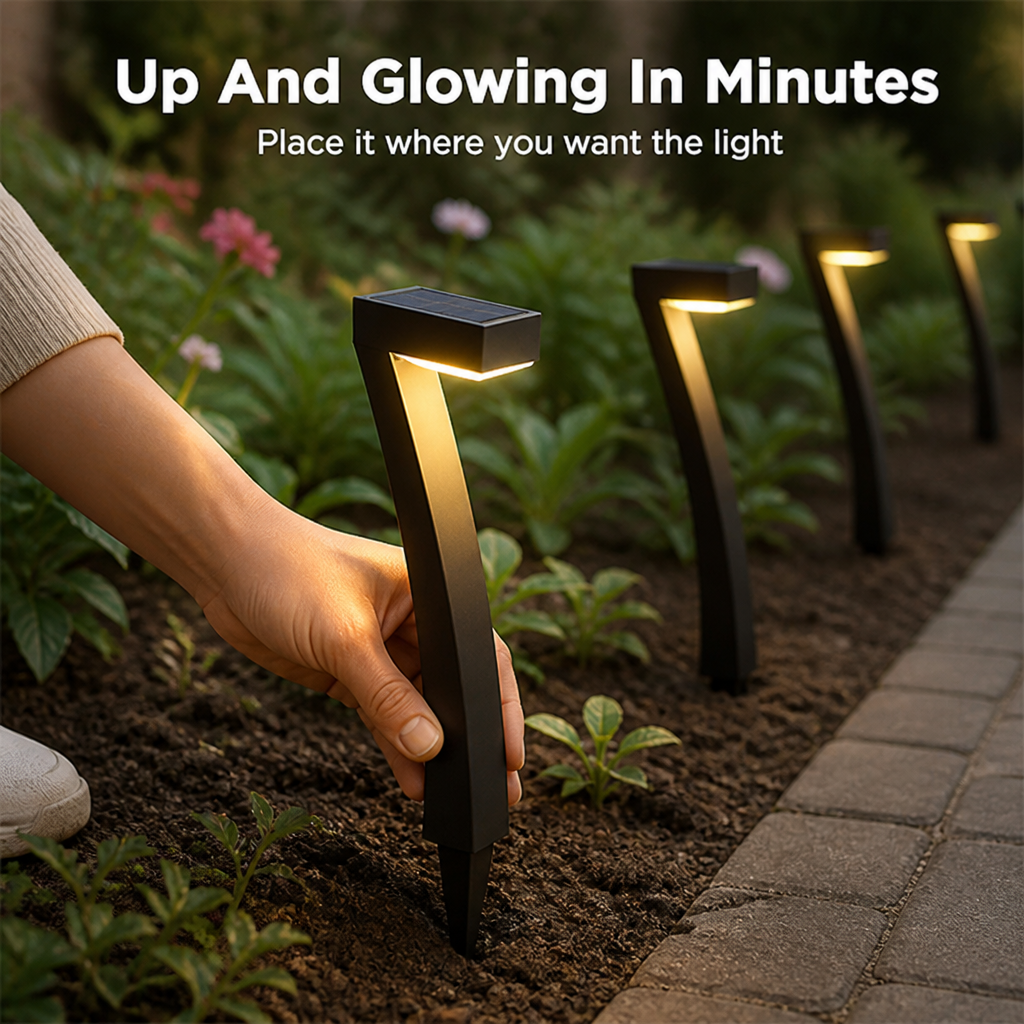 LuminaPath™ — Transform Your Outdoors with Effortless, All-Night Warmth and Safety