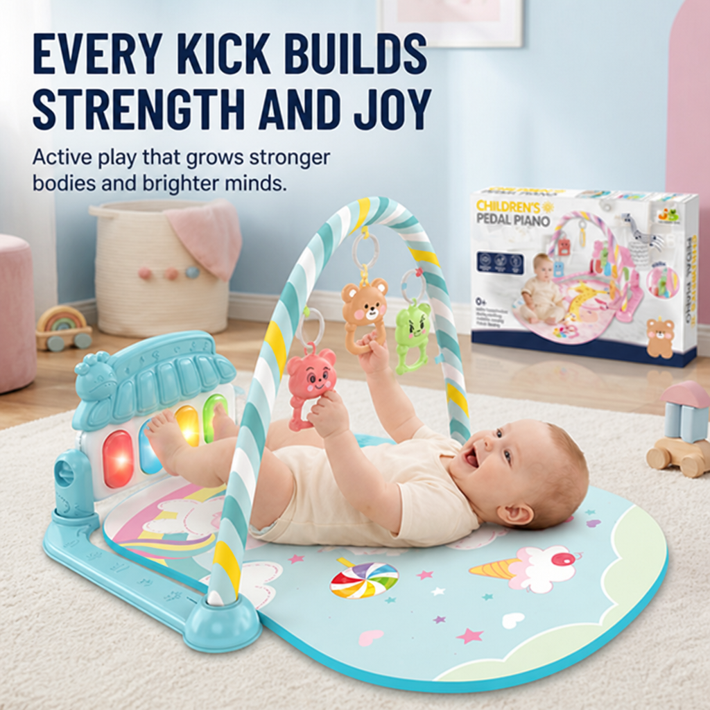 PedalJoy™ — Ignite Your Baby’s Strength, Senses, and Smiles in Every Playful Step