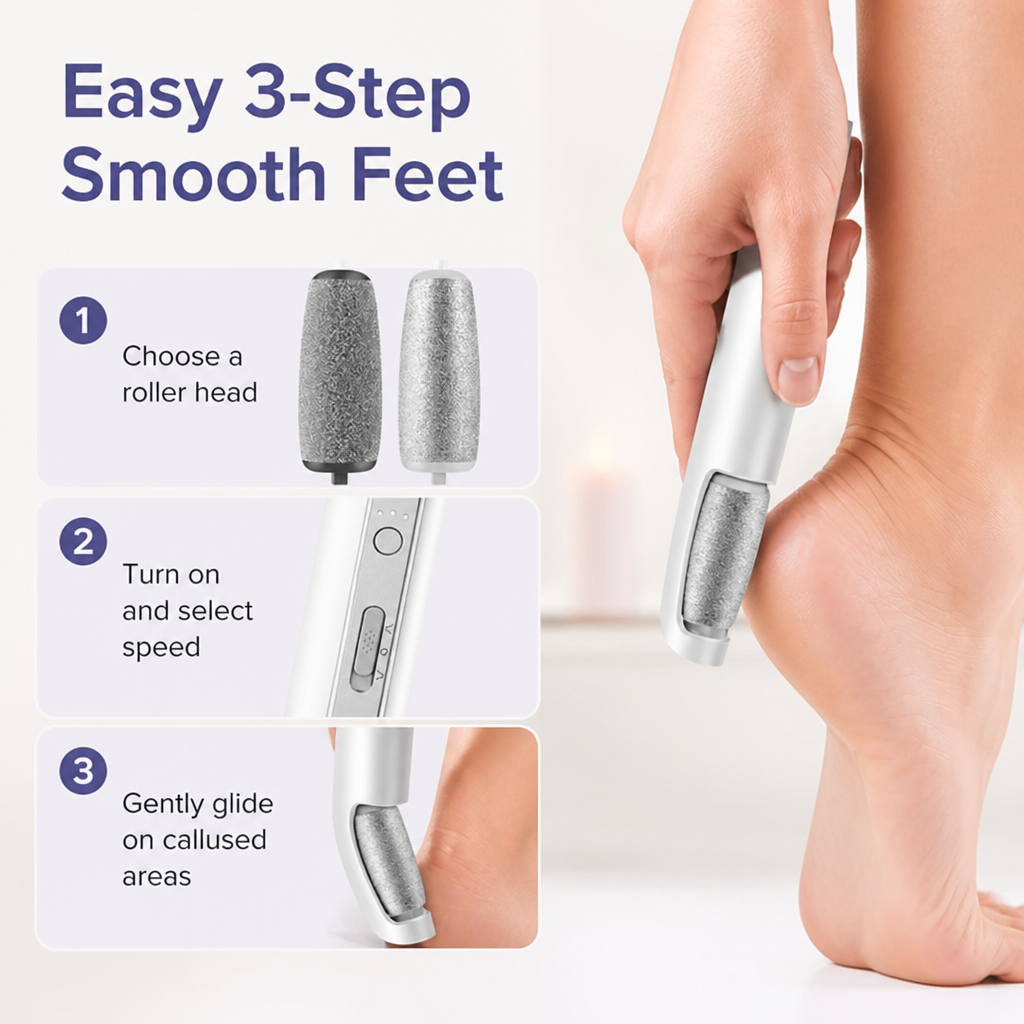 VelvetStep™ — Effortless Spa-Soft Feet You’ll Love to Show Off