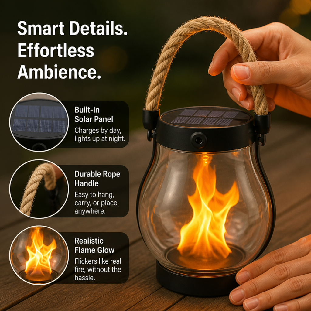 LumaFlick™ — Ignite Endless Cozy Nights with Effortless, Real Flame Warmth