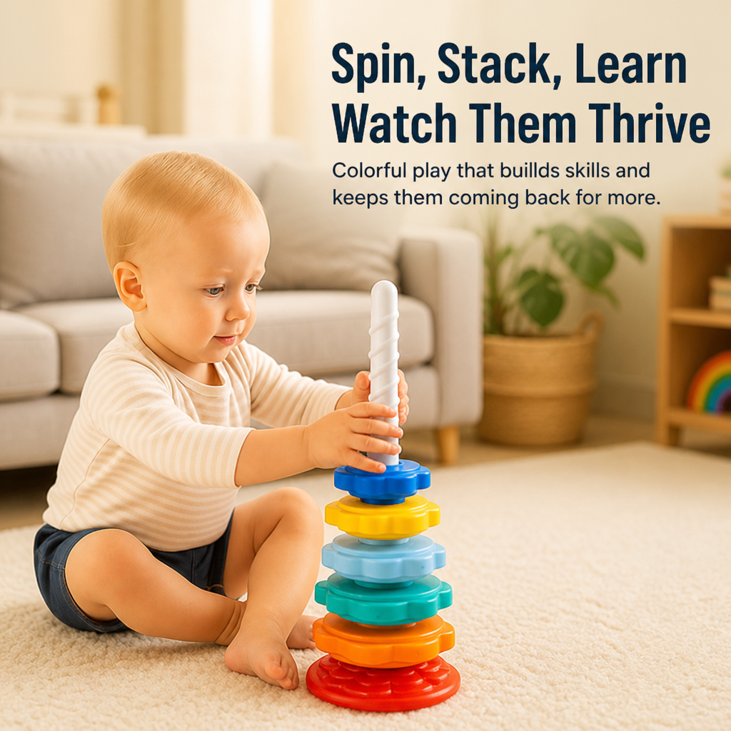 ColorWhirl™ — Ignite Their Curiosity with Every Colorful Spin and Stack
