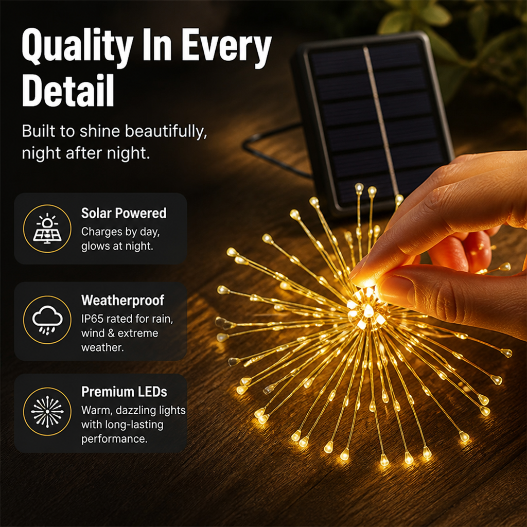 LumaGlint™ — Ignite Your Evenings with Effortless, Stunning Outdoor Magic
