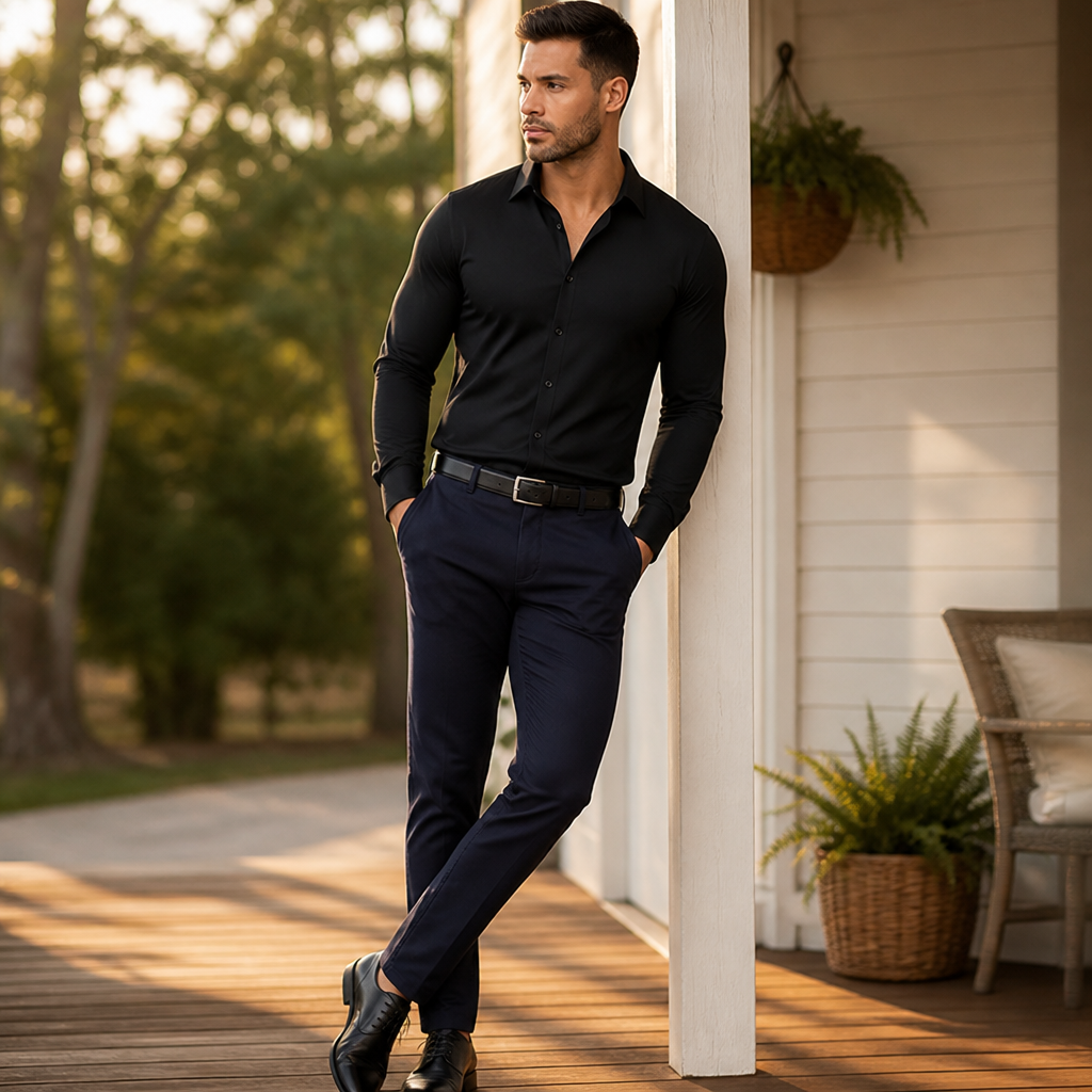 LucentFlex™ Shirt — Move Freely, Look Sharp, Own Every Moment
