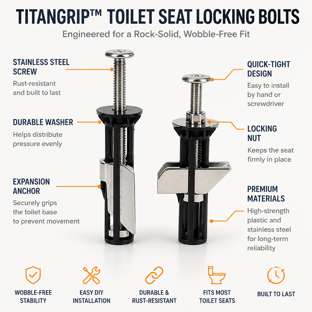 TitanGrip™ — Stop the Wobble and Own Your Bathroom Confidence Every Time