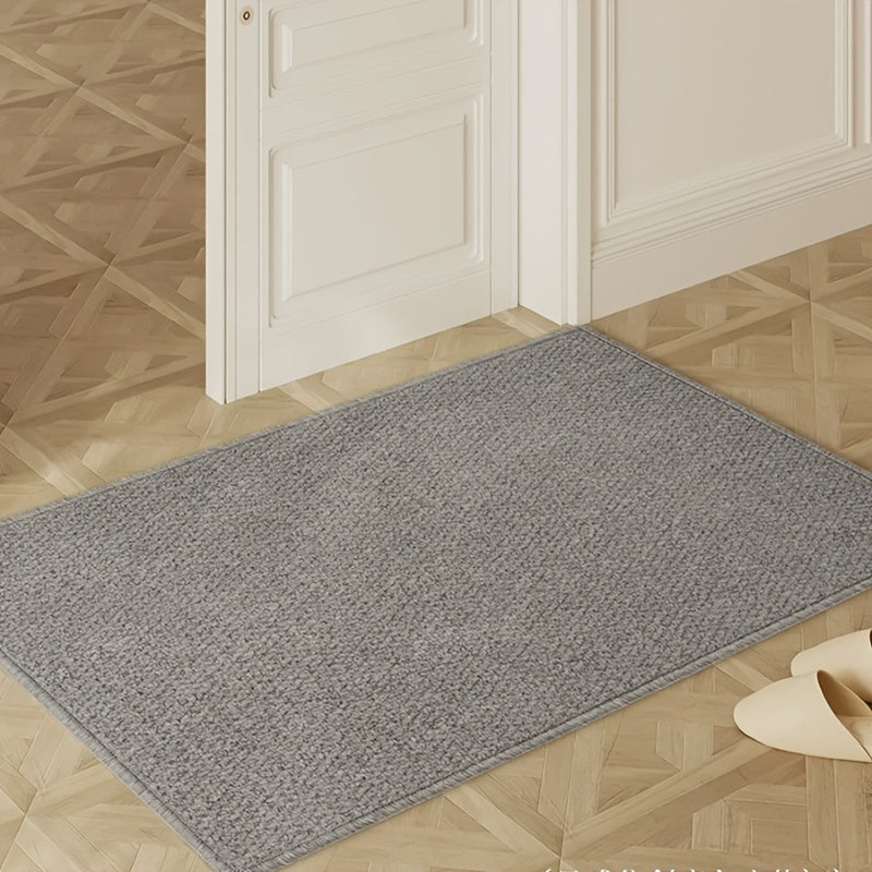 Cozy Welcome Mat with Pineapple Design and Non-Slip Base