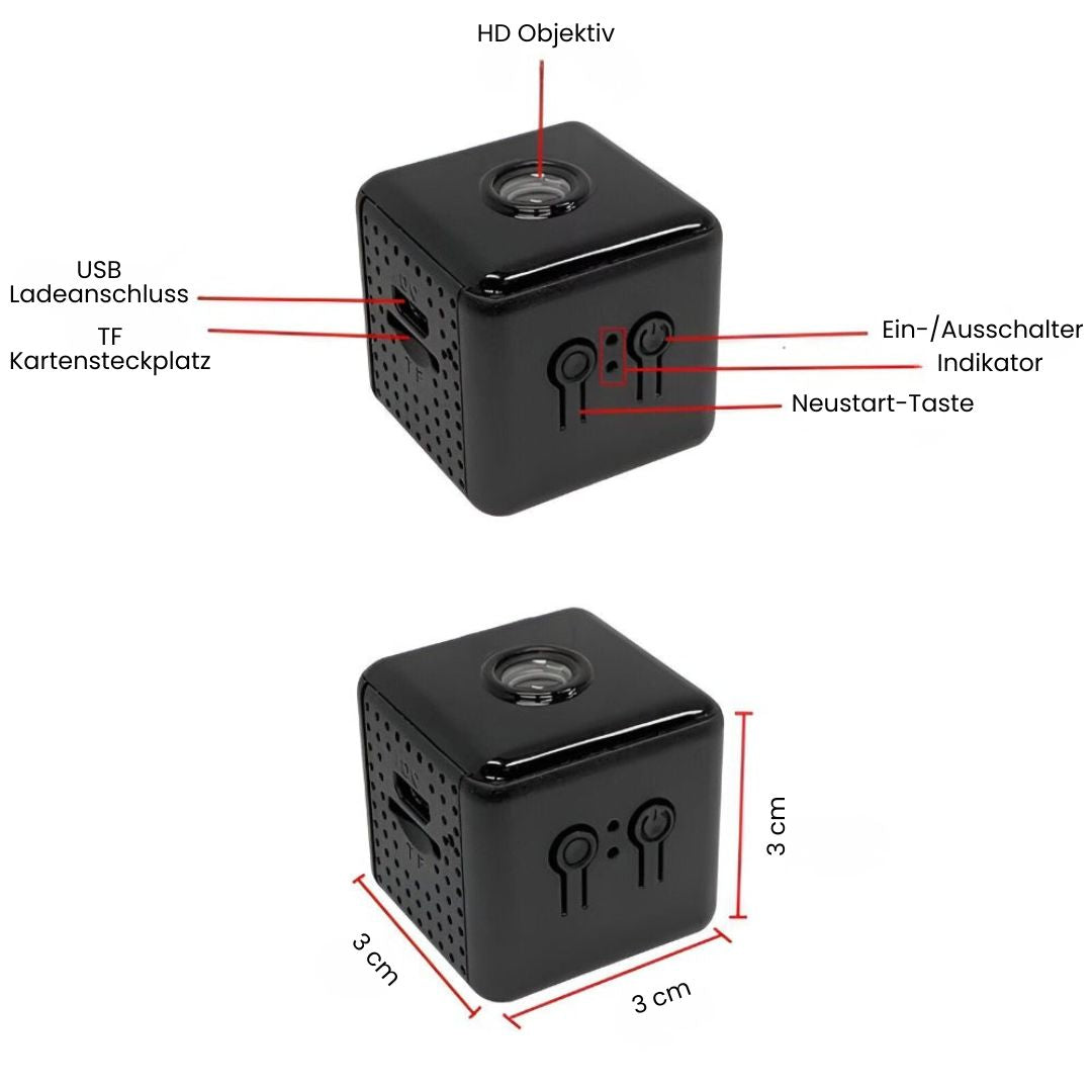 Indoor Security Camera | Night Vision & Motion Sensor | HomeEye