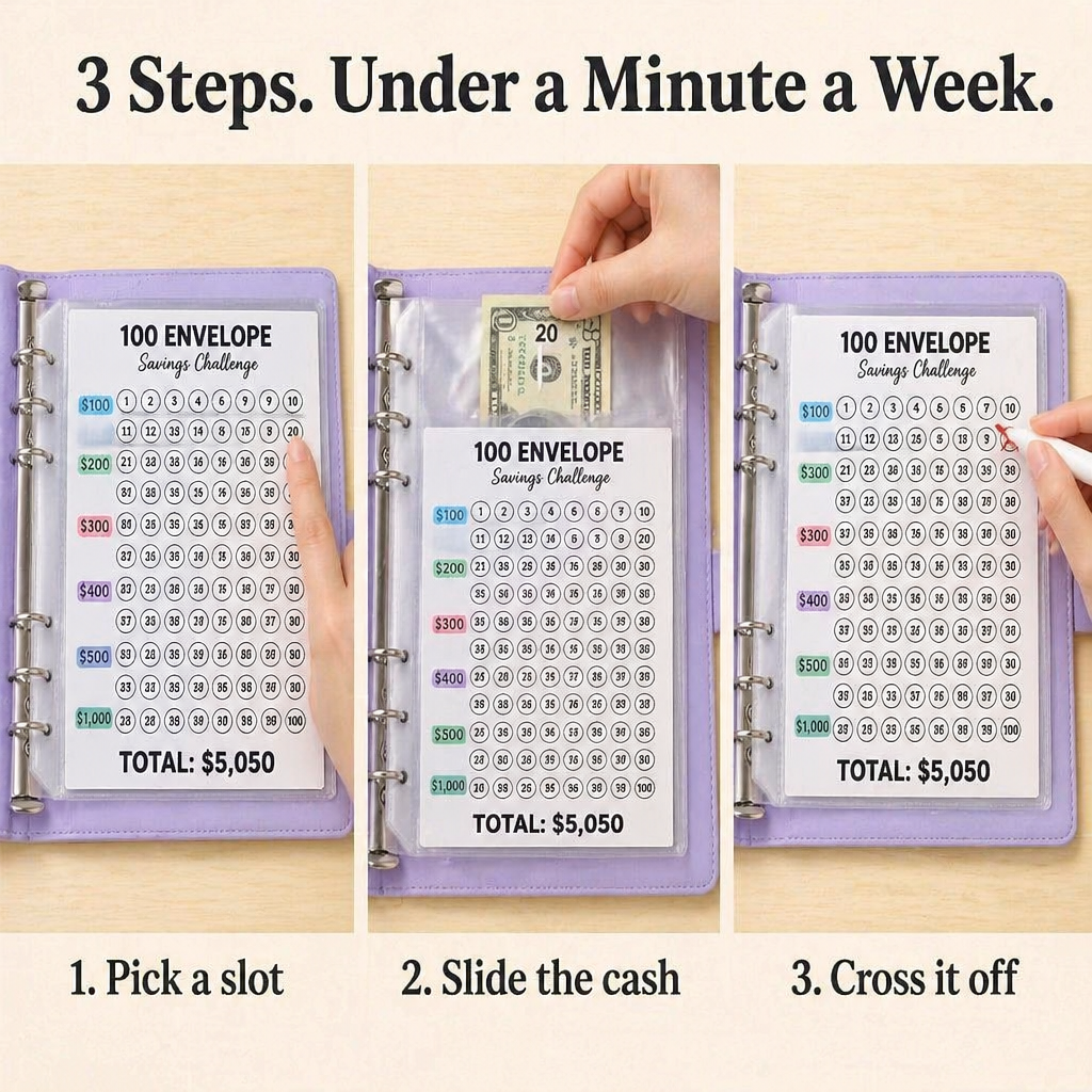 SmartSave System™ — Rack Up $5,050 in Numbered Slots Filling Before Your Eyes