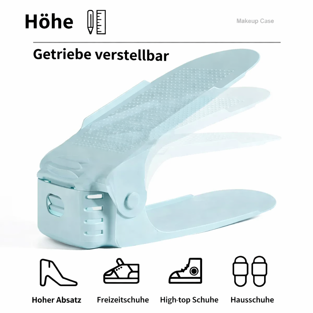 Shoe Storage Organizer | Space-Saving Design | Adjustable Shoe Rack | ShoeMate