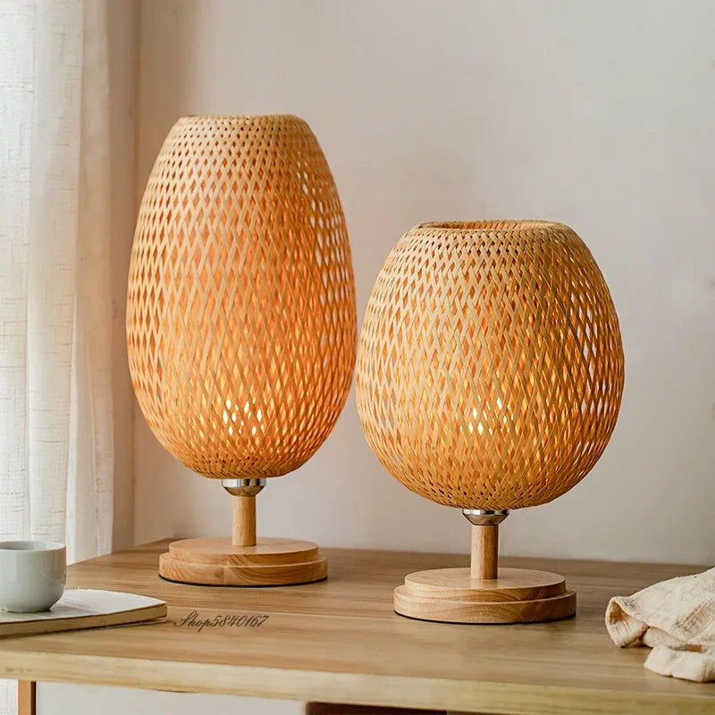 Naturlamp | Retro Bamboo Desk Lamp