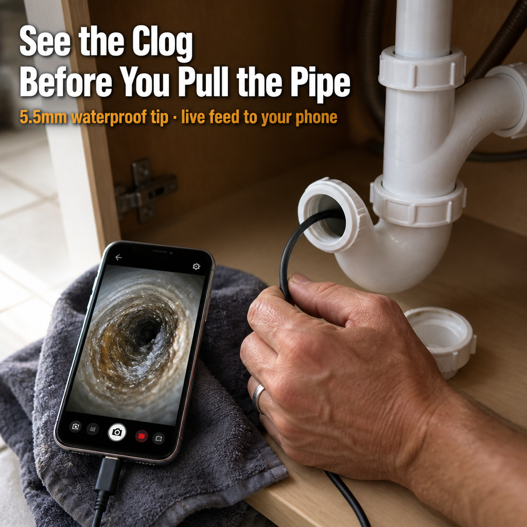 VeoLens™ — View Inside Walls, Drains & Engines Without Dismantling Them