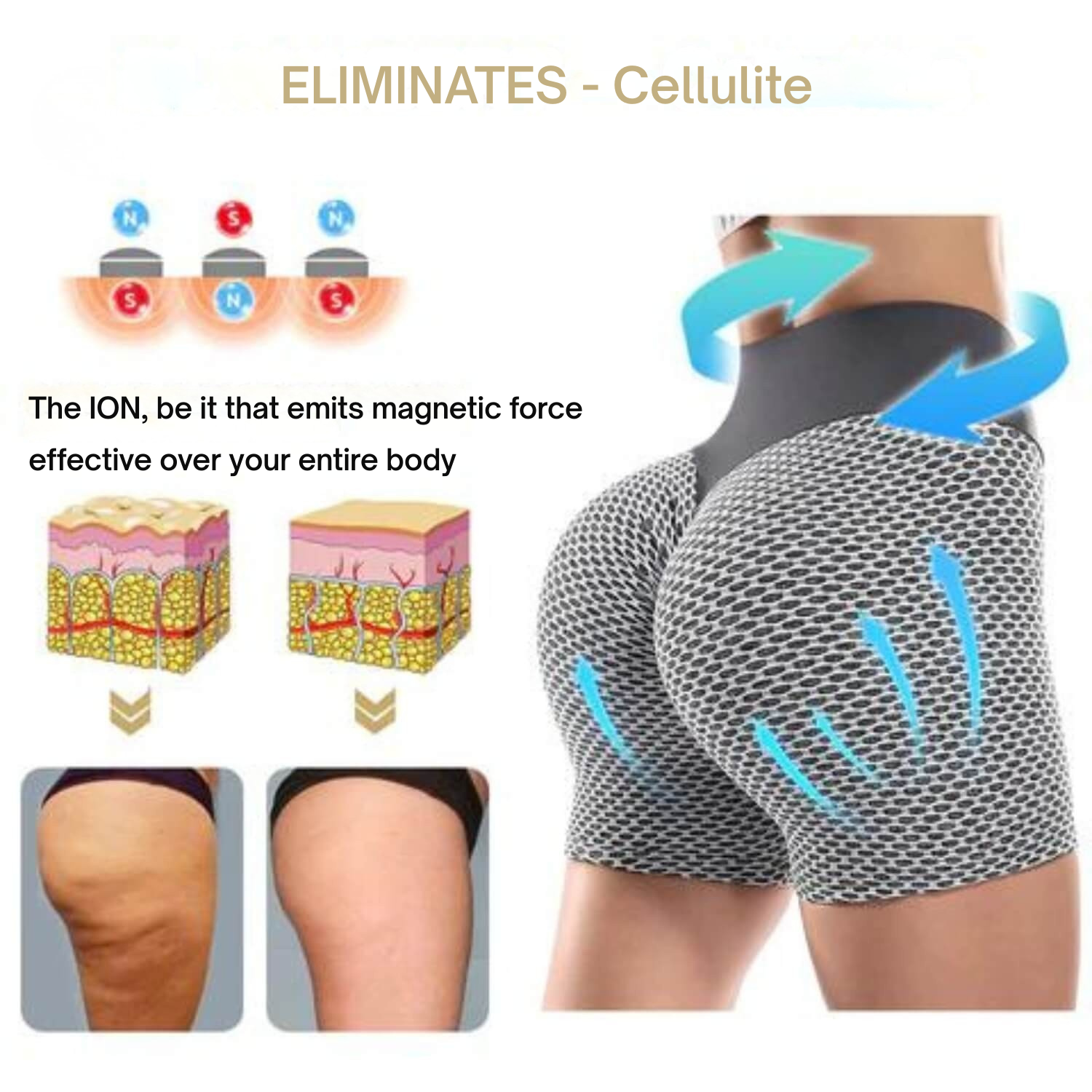 VexaCurve™ Contour Shorts — Ignite Your Curves with Effortless Lift and Fat-Burning Power