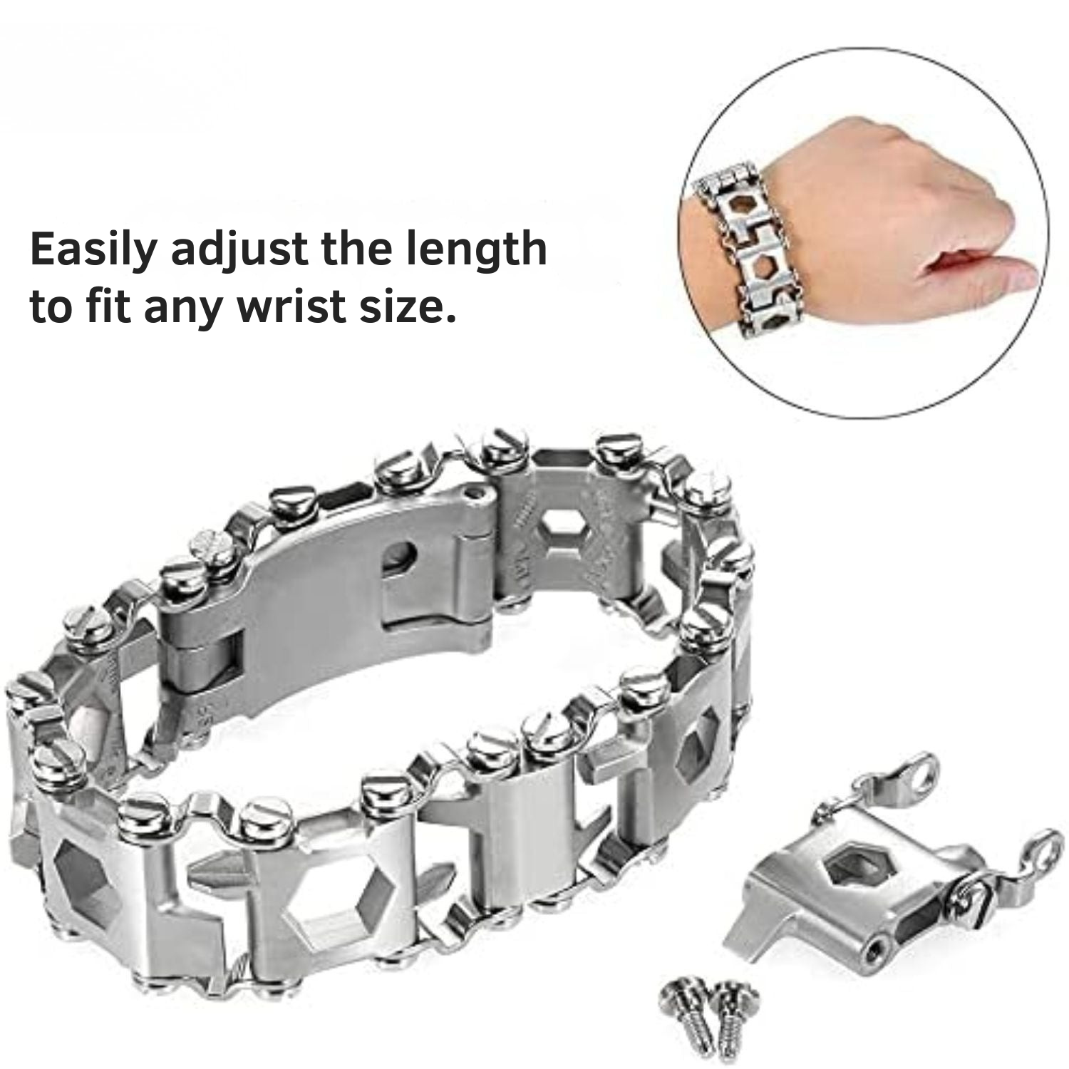 TitanForge™ Bracelet — Command Every Challenge with Unstoppable Power on Your Wrist