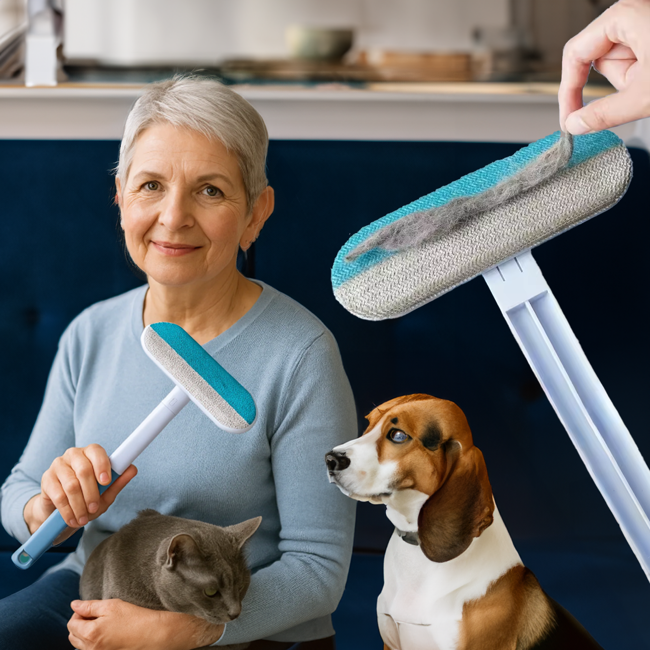 FurEase™ — Effortless Pet Hair Removal for a Calm, Fur-Free Home