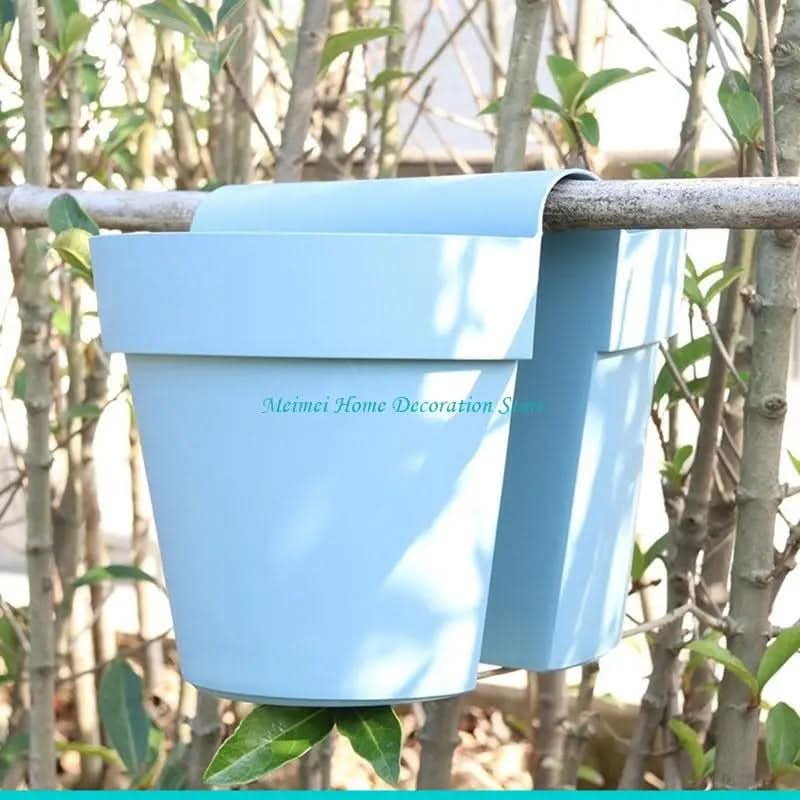 Double-Sided Railing Planter for Hanging Use