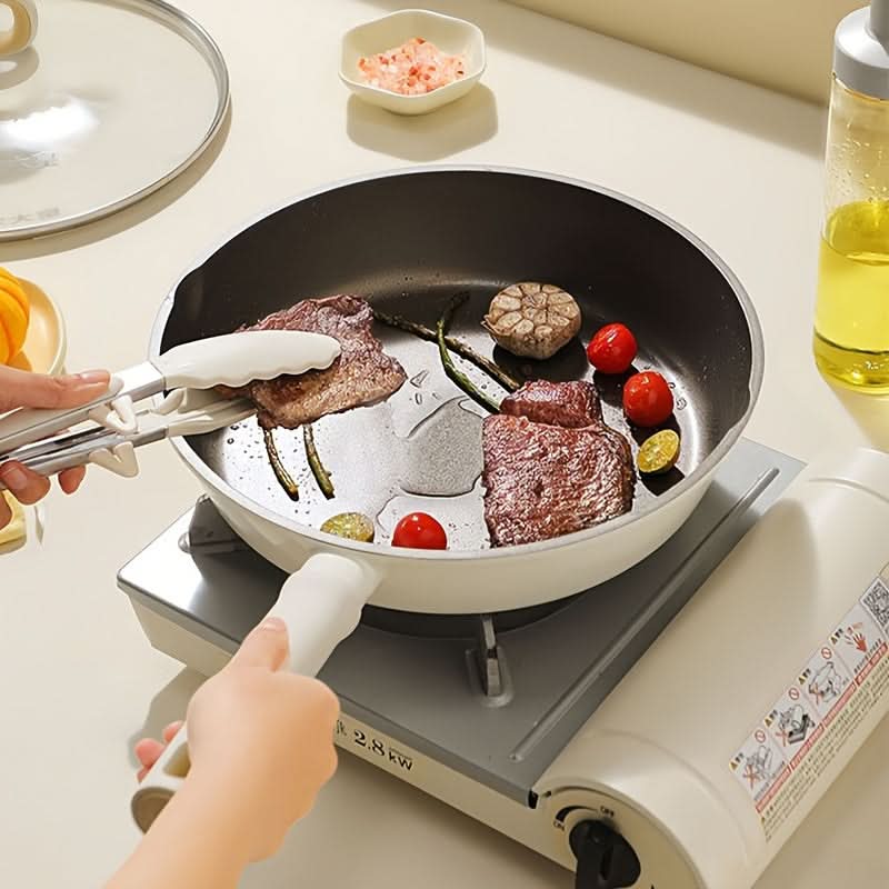 PFOA-Free Stainless Steel Frying Pan for Nutritious Cooking